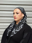 Rope black Headscarf