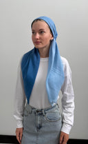 Denim Blue Ombre Tyedheadscarves