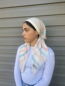 Summer plaid Headscarf