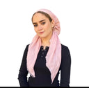 Pink Shimmer Headscarf