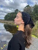 Velvet winter  Pretied bandana Tyedheadscarves