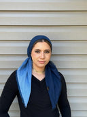 denim Ombre Headscarf