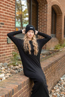 Tyed cuffed beanie Tyedheadscarves