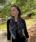 Swirl headscarf Tyedheadscarves