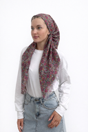 Tyed summer floral Tyedheadscarves