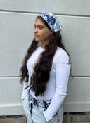 Vintage Floral blue Bandana