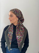 Khaki multi headscarf