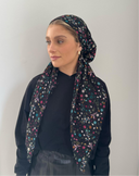 Multi floral headscarf