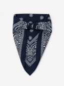 Navy Pretied Bandana Tyedheadscarves