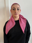 Pink solid Headscarf