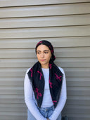 Pink Bows Headscarf