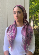 The mauve Eva Headscarf