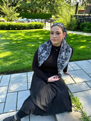 Grey Garden Headscarf