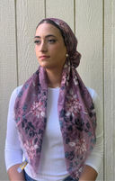 Mauve Lilly Headscarf