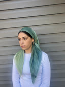 Lime Ombre Headscarf