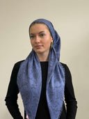 Blue paisley Tyedheadscarves