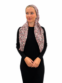 Pink  summmer floral Tyedheadscarves