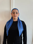 Denim blue Headscarf