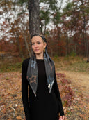 Blue star headscarf Tyedheadscarves