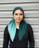 Green Ombré Headscarf