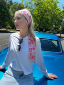 Summer skinny  scarf Tyedheadscarves