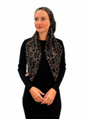 Floral multi Tyedheadscarves