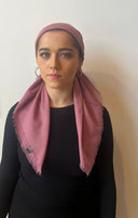 Solid pink Headscarf