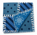 Denim dots Tyedheadscarves
