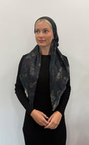 Midnight Meadow Tyedheadscarves