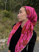 Rose petal Tyedheadscarves