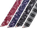 Garden skinny scarf