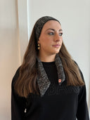Heather skinny scarf
