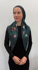 Emerald Garden Tyedheadscarves