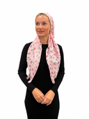 Babypink flower Tyedheadscarves