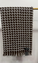 Brown squared pashmina