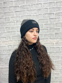 Colorblock Beanie Black/Grey