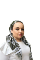 Olive Spackled Headscarf