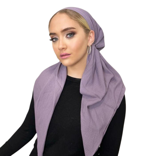 Lilac  textured pretied