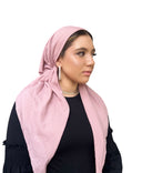 Gauze Mauve Headscarf